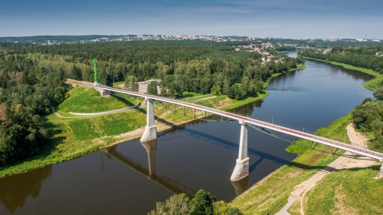 Продукт года Литвы - 2016 пешеходный мост в г. Алитус 2