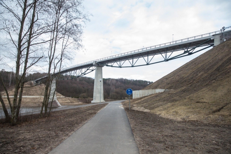 Продукт года Литвы - 2016 пешеходный мост в г. Алитус 12