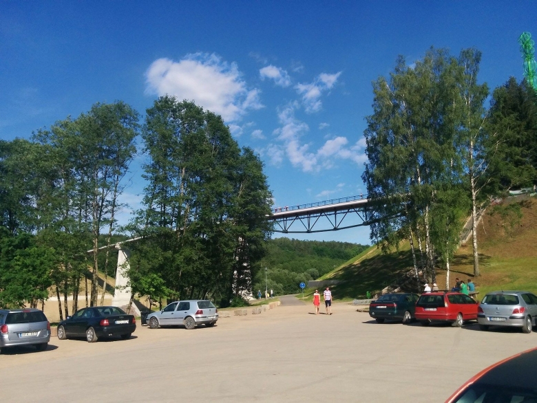 Продукт года Литвы - 2016 пешеходный мост в г. Алитус 9